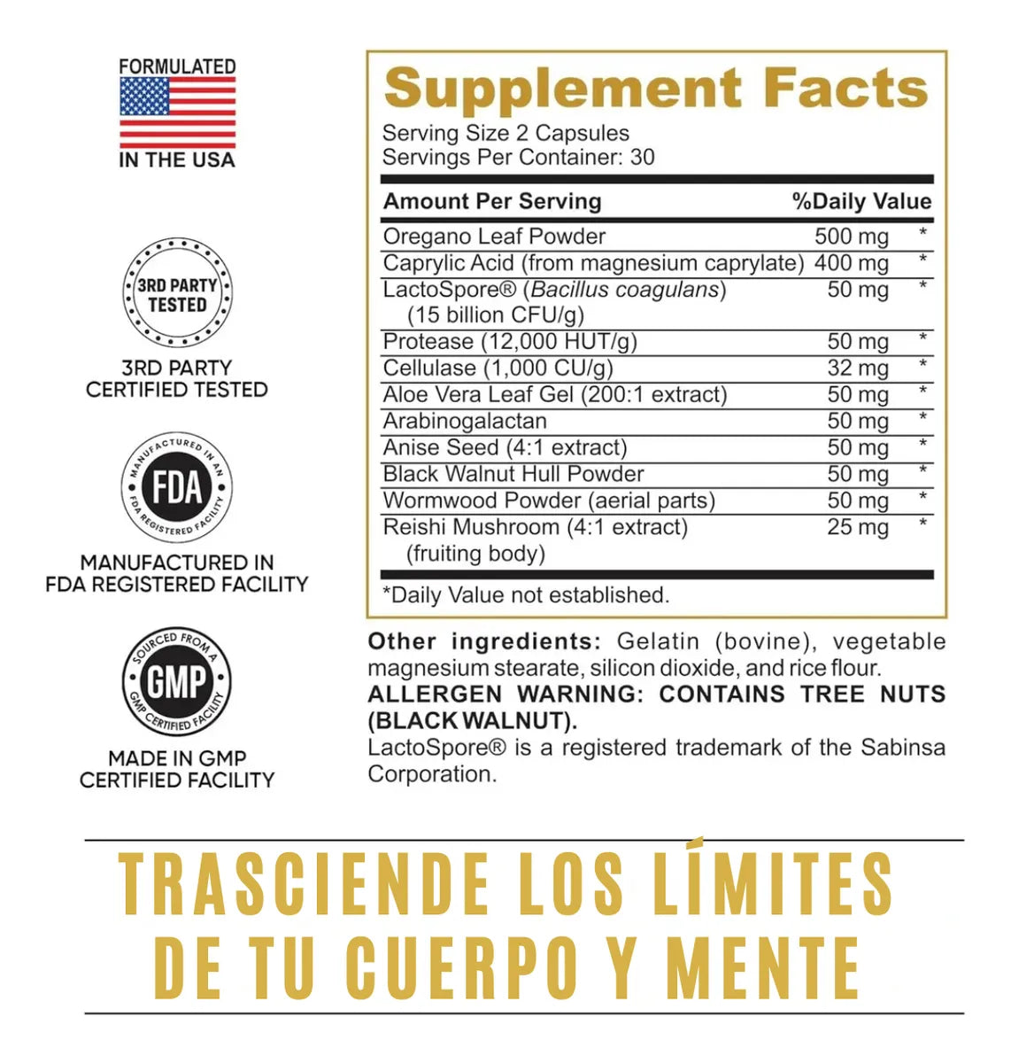 CANDIDA CLEANSE - PURE PEAK (KILL CÁNDIDA)