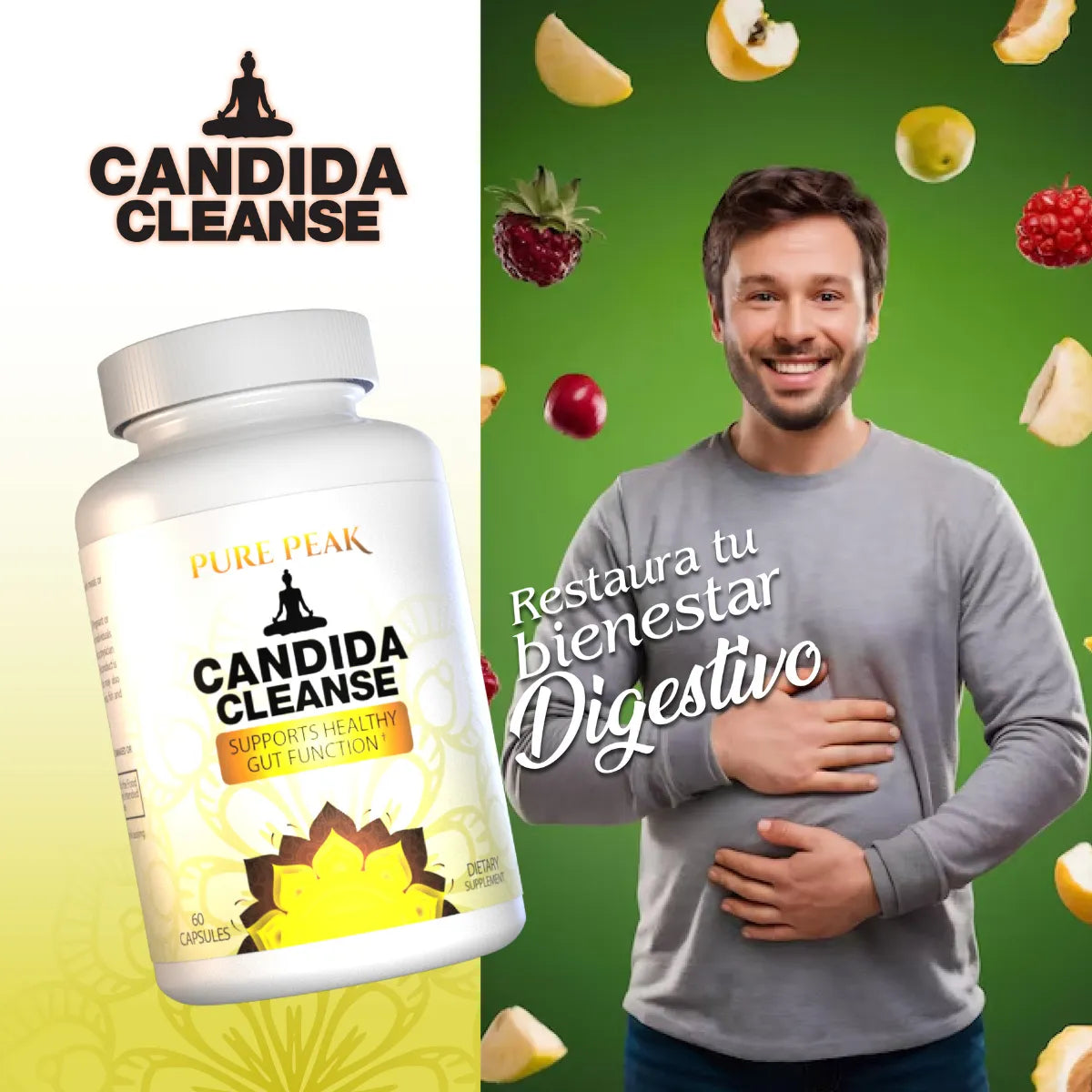 CANDIDA CLEANSE - PURE PEAK (KILL CÁNDIDA)